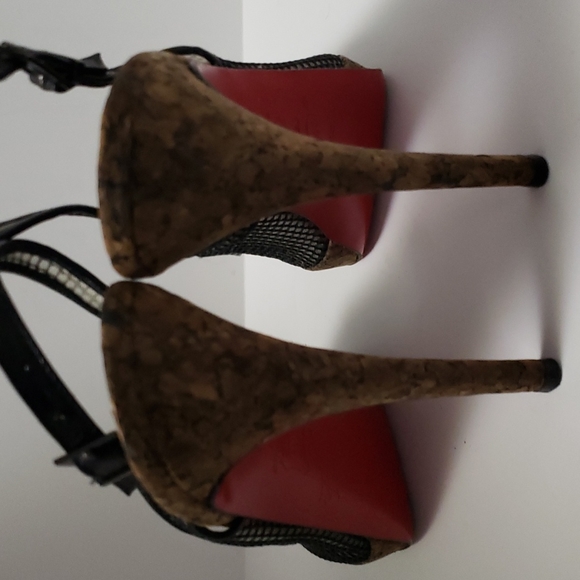 Christian Louboutin Cork Heels - Picture 6 of 11